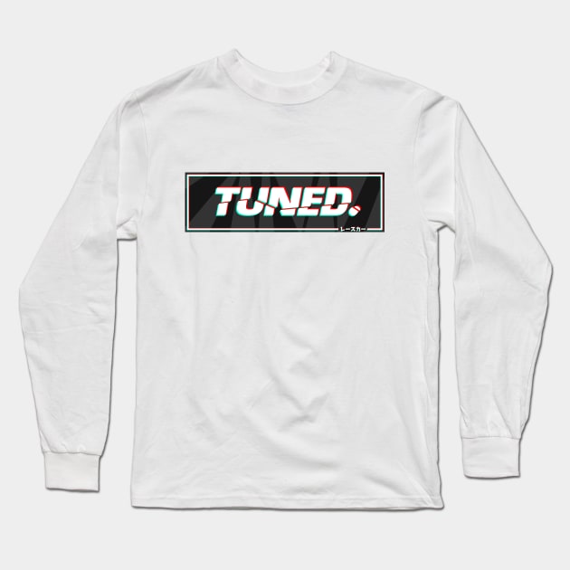 Tuned 3D Long Sleeve T-Shirt by GoldenTuners